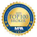2021 Mortgage Professional Australia Top 100 Broker 2021 Medal